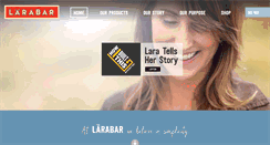 Desktop Screenshot of larabar.com